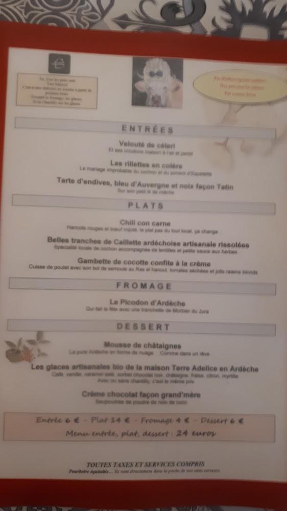 Le P'tit Bistrot - Menu Image 3